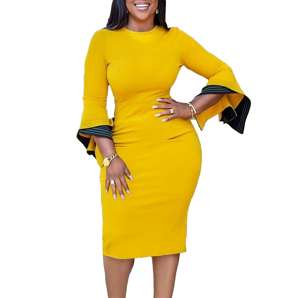 Women Dress Fall Winter Fashion Ol Africa Dress